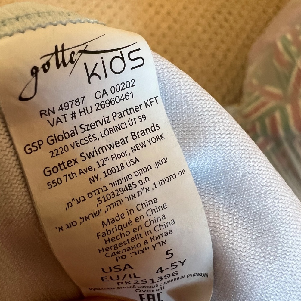 Gottex Rainbow Unicorn Swimsuit - Picture 2 of 2